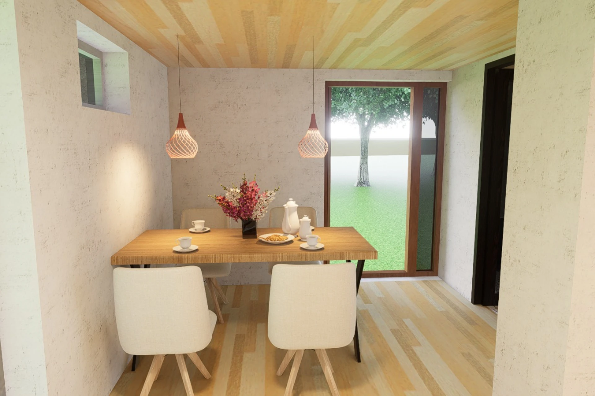 Illustration från säljare, förslag på renovering