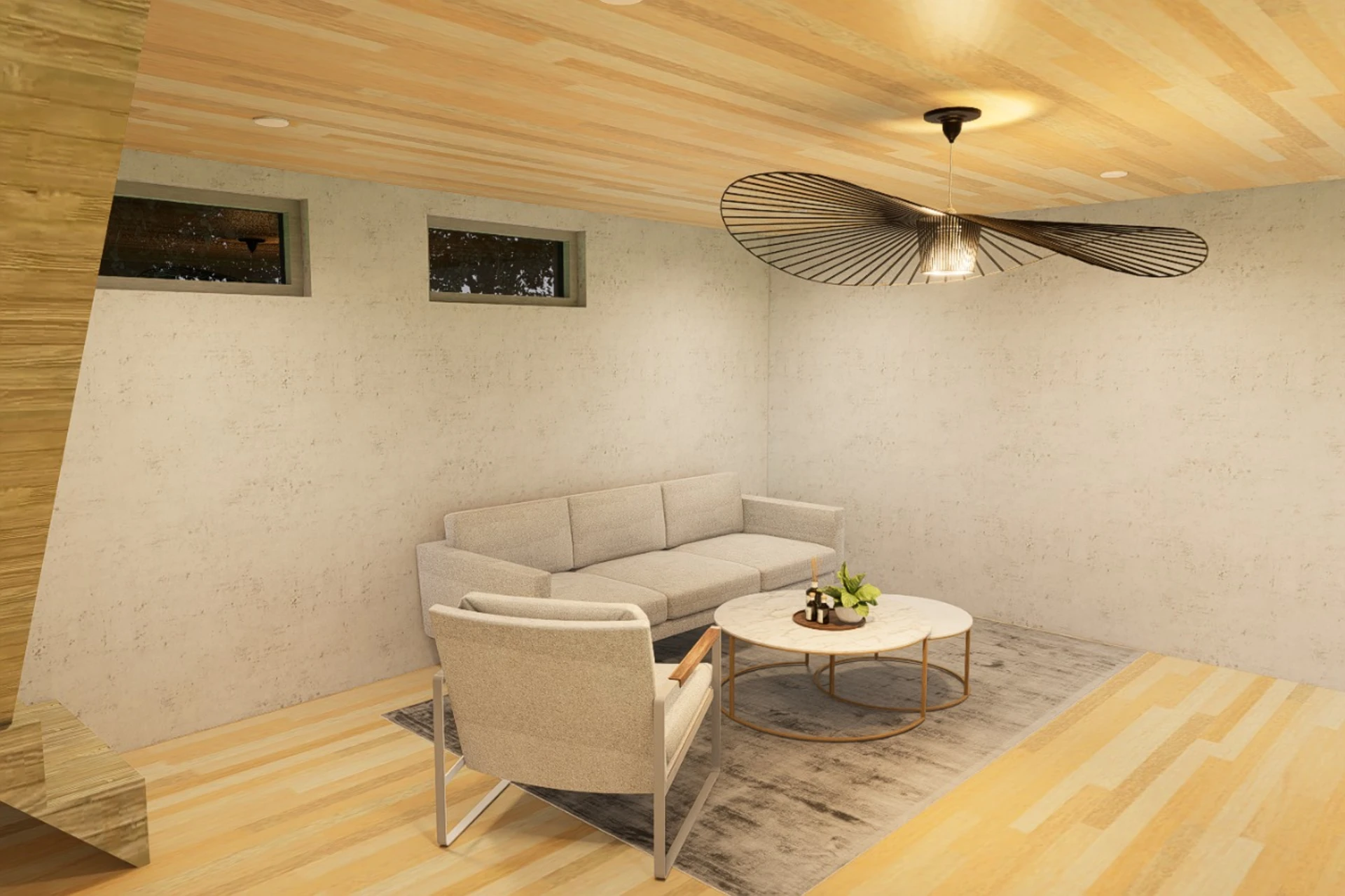 Illustration från säljare, förslag på renovering