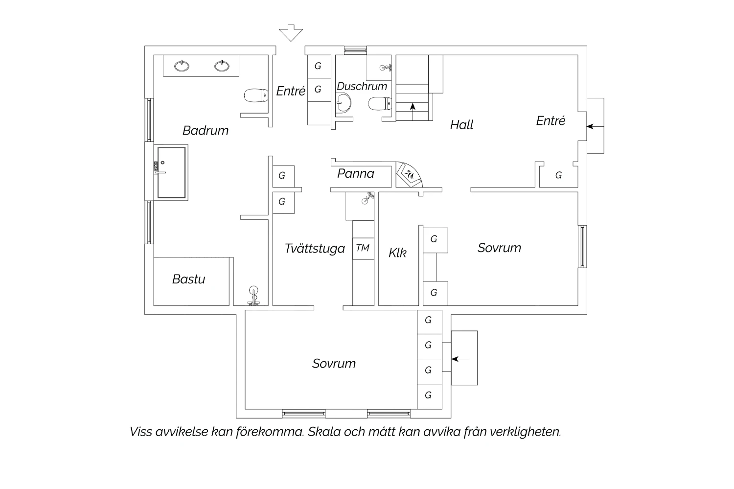 Souterrängplan