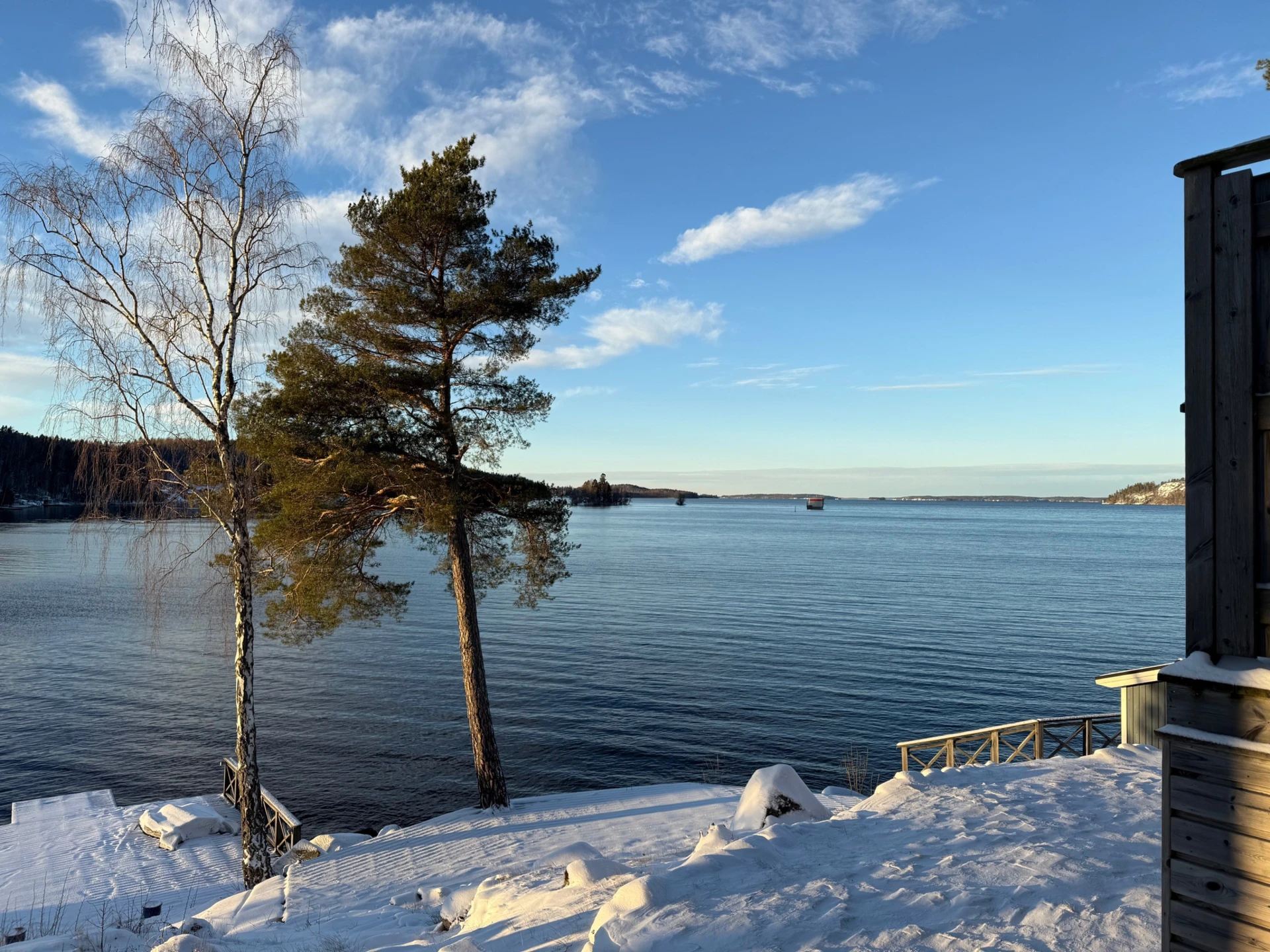 Utsikt från entrén