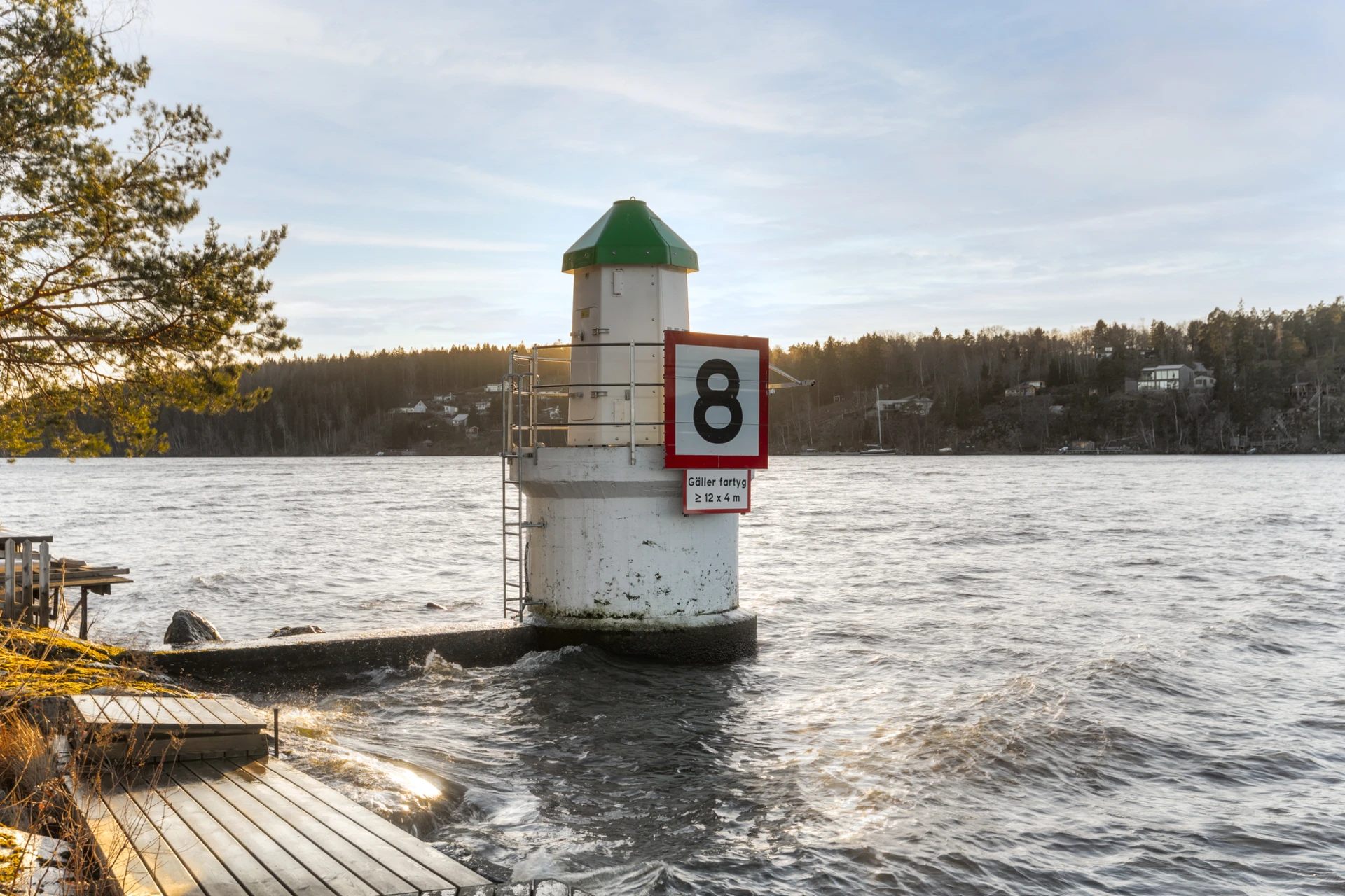 Strandläge på udden