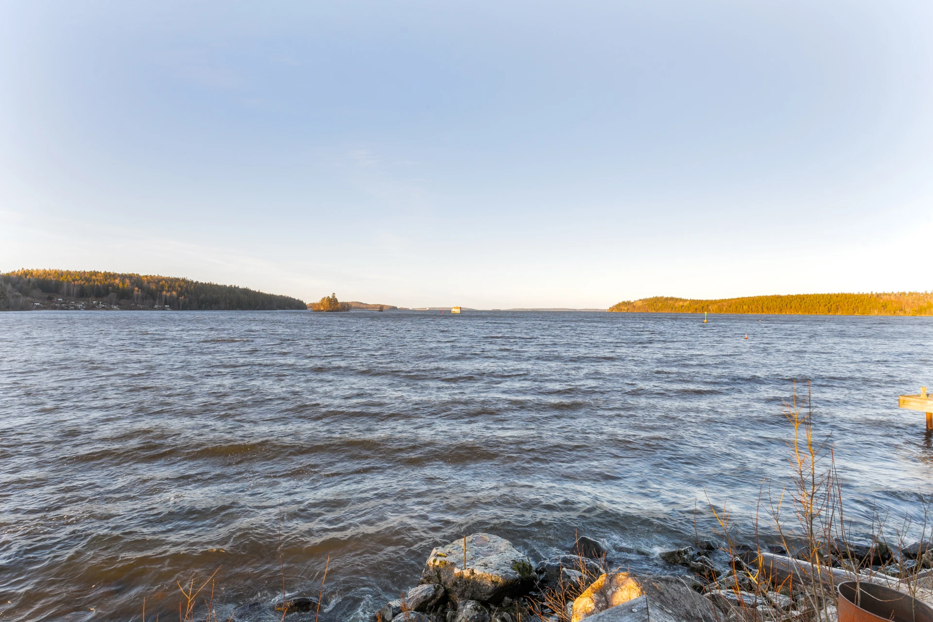 Strandläge på udden