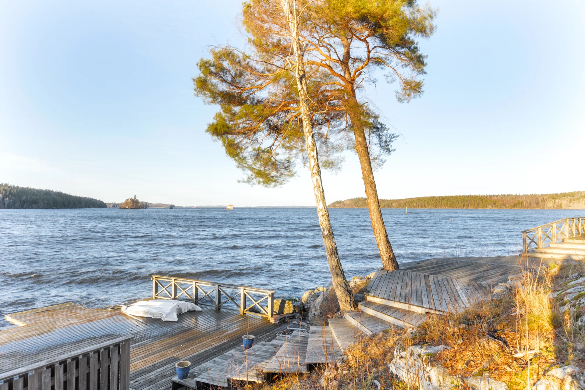 Solnedgångar från första parkett