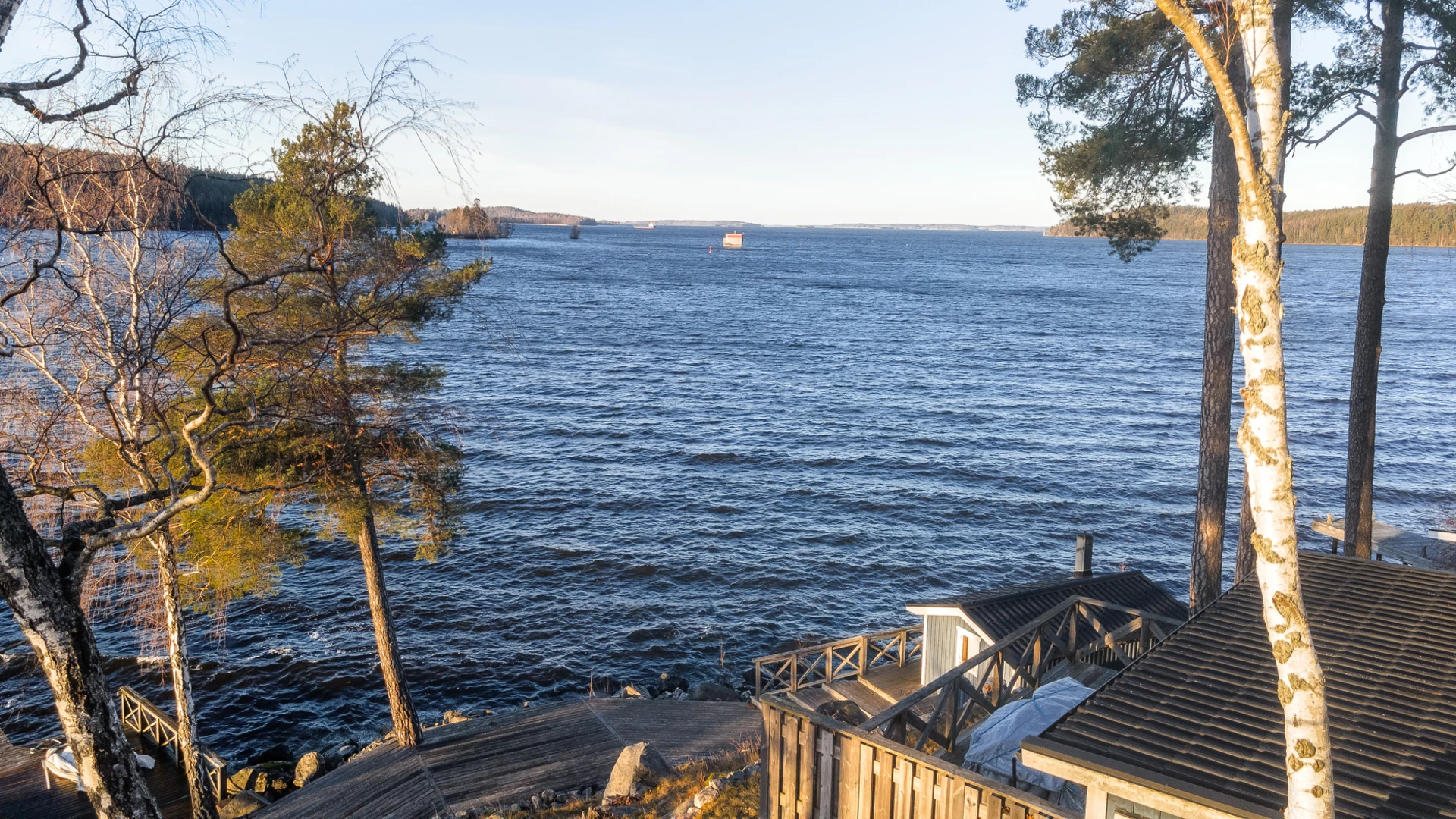 Strandläge på udden