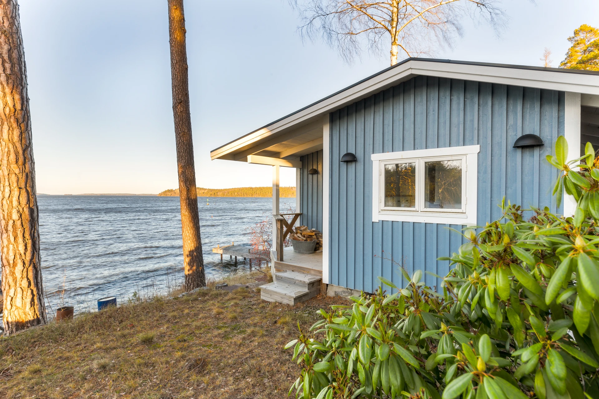 Strandläge på udden