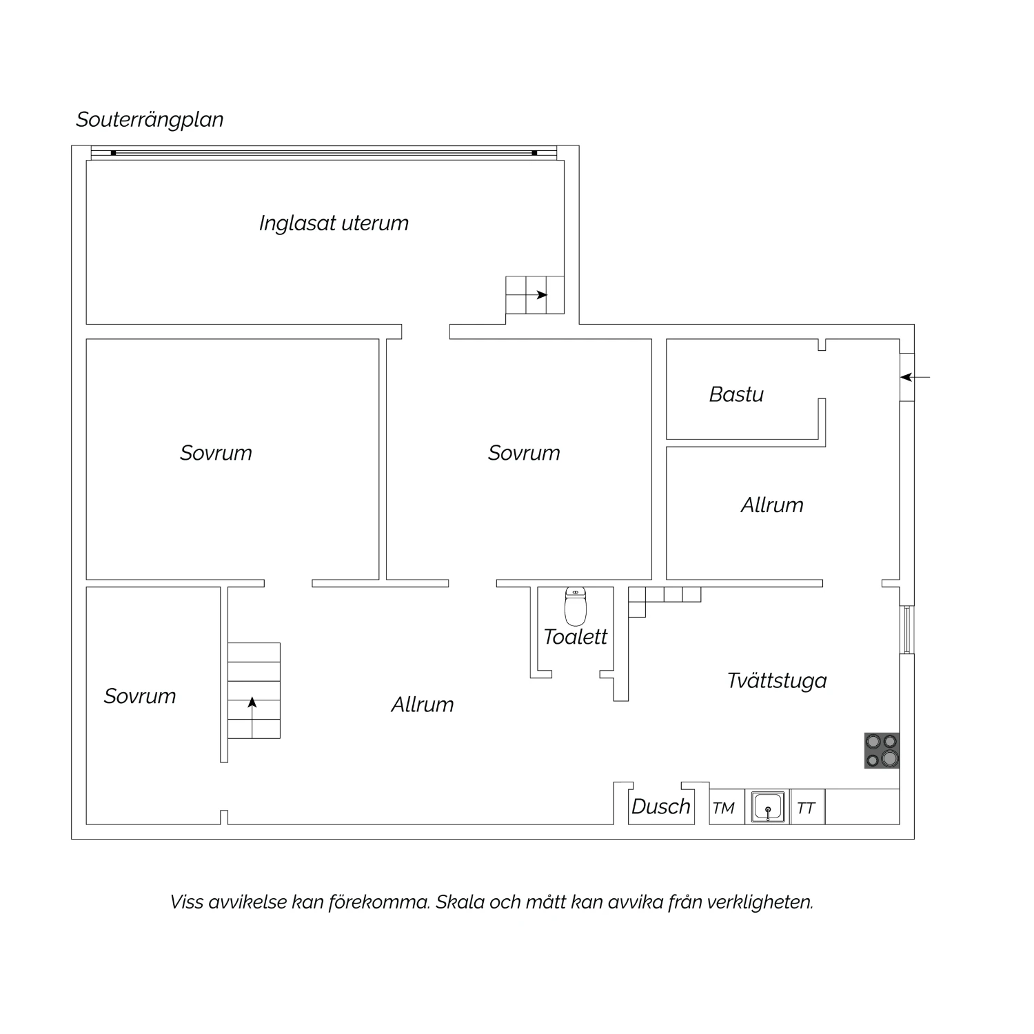 Souterrängplan