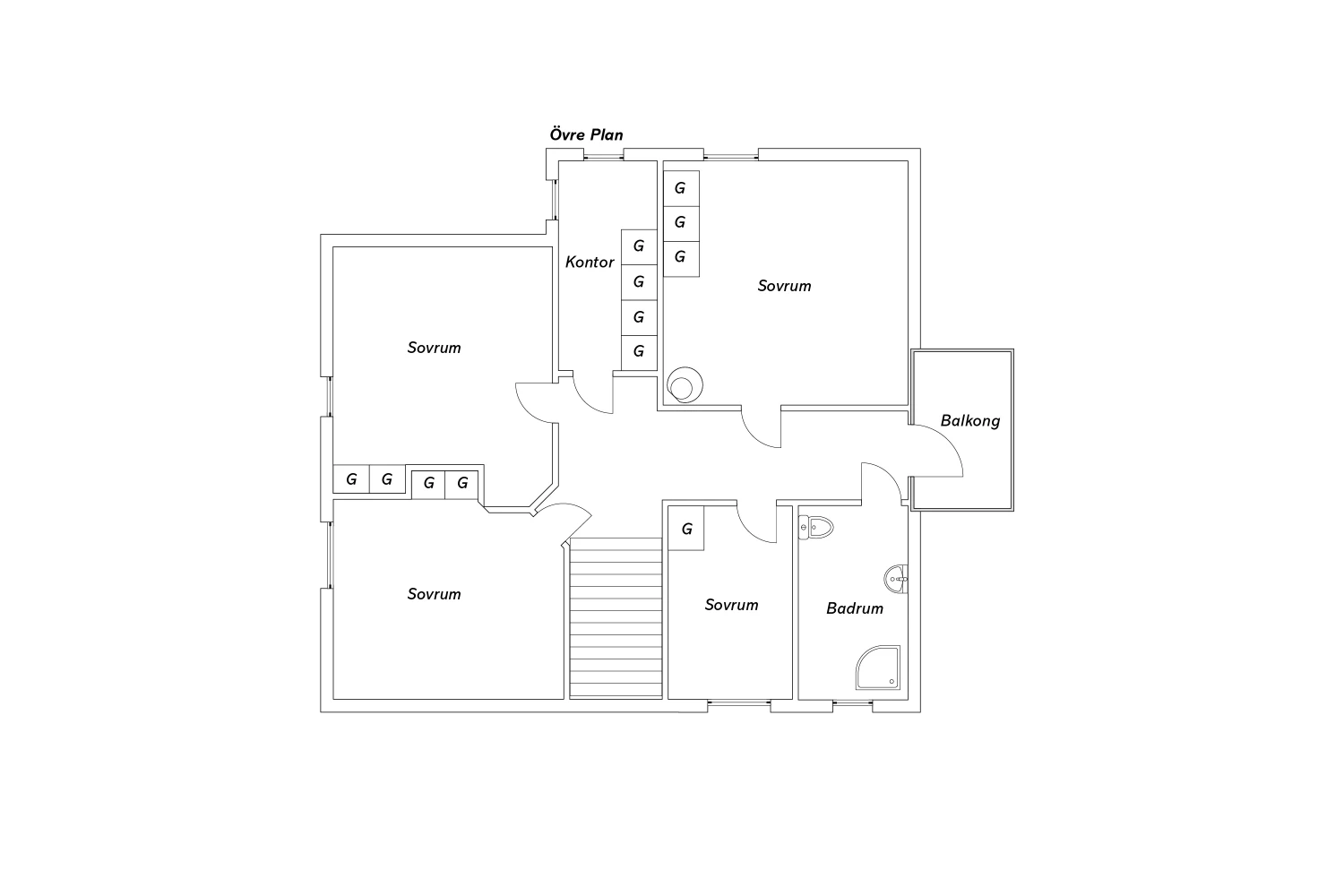 Övre plan