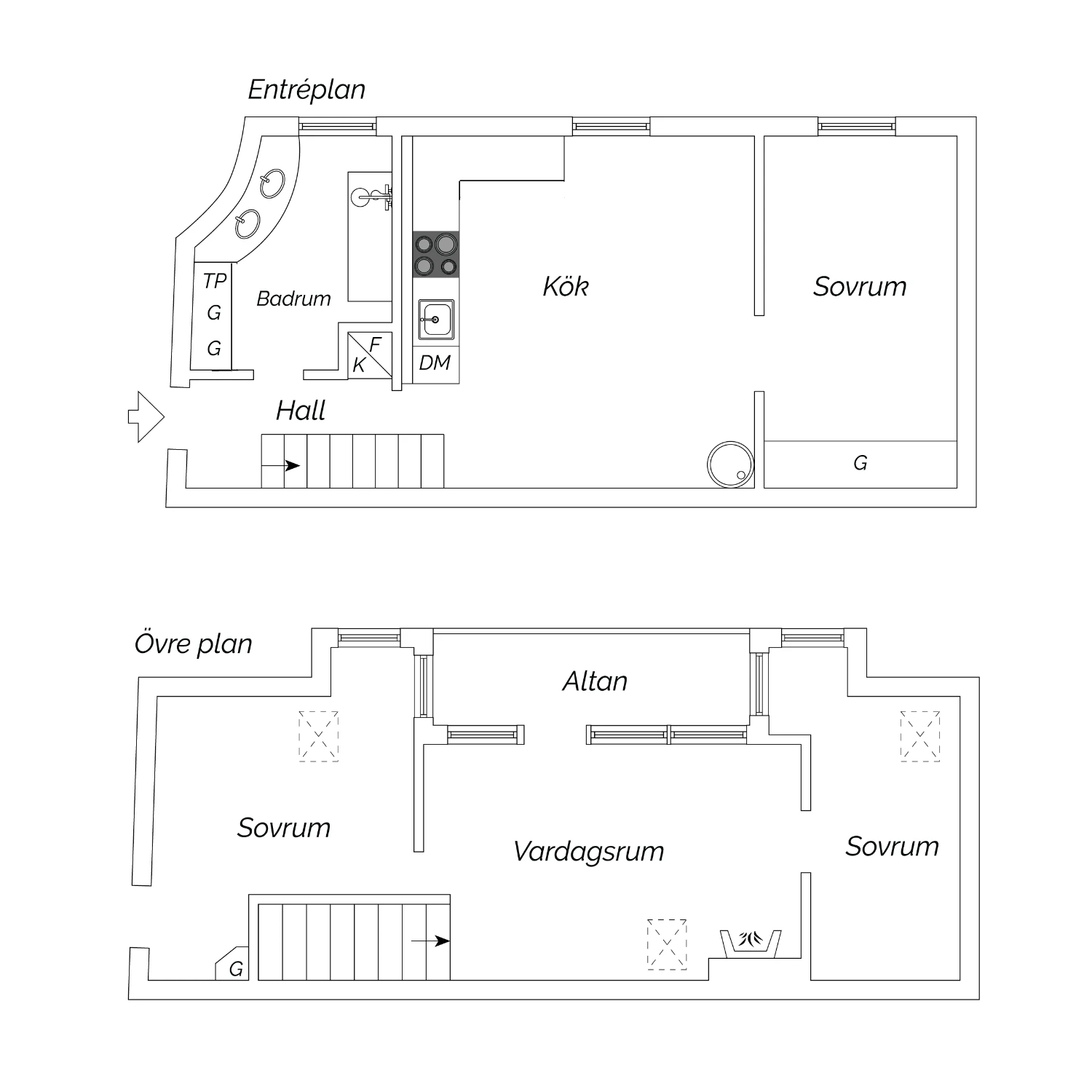 Planritning Tjärhovsgatan 19