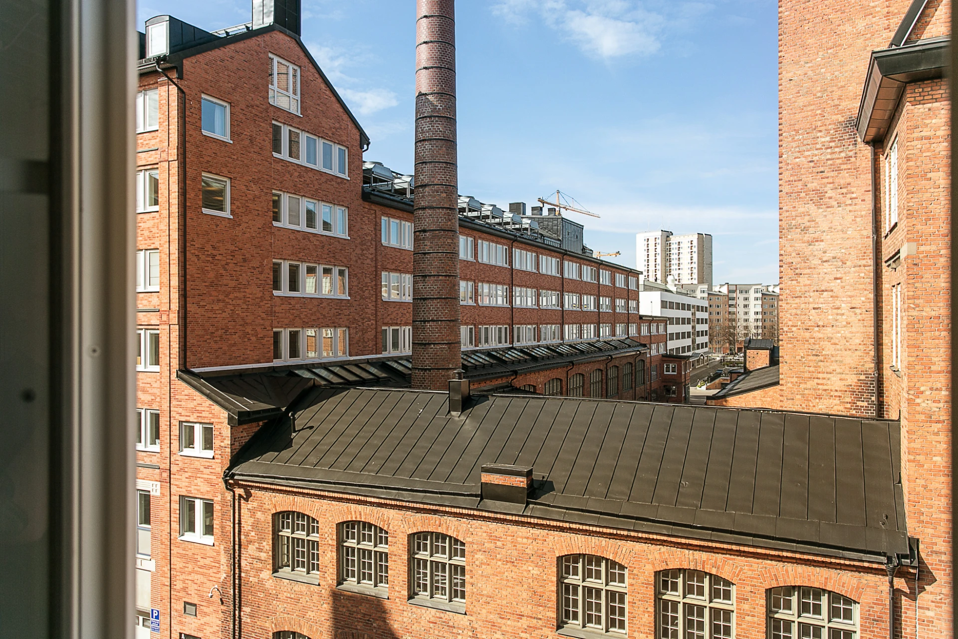 Utsikt från balkong