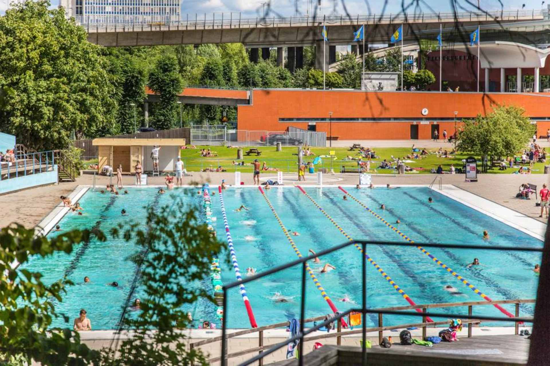 Lågupplöst Närområdet - Eriksdalsbadet