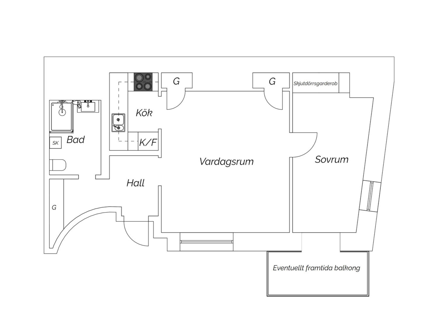 Alternativ planlösning