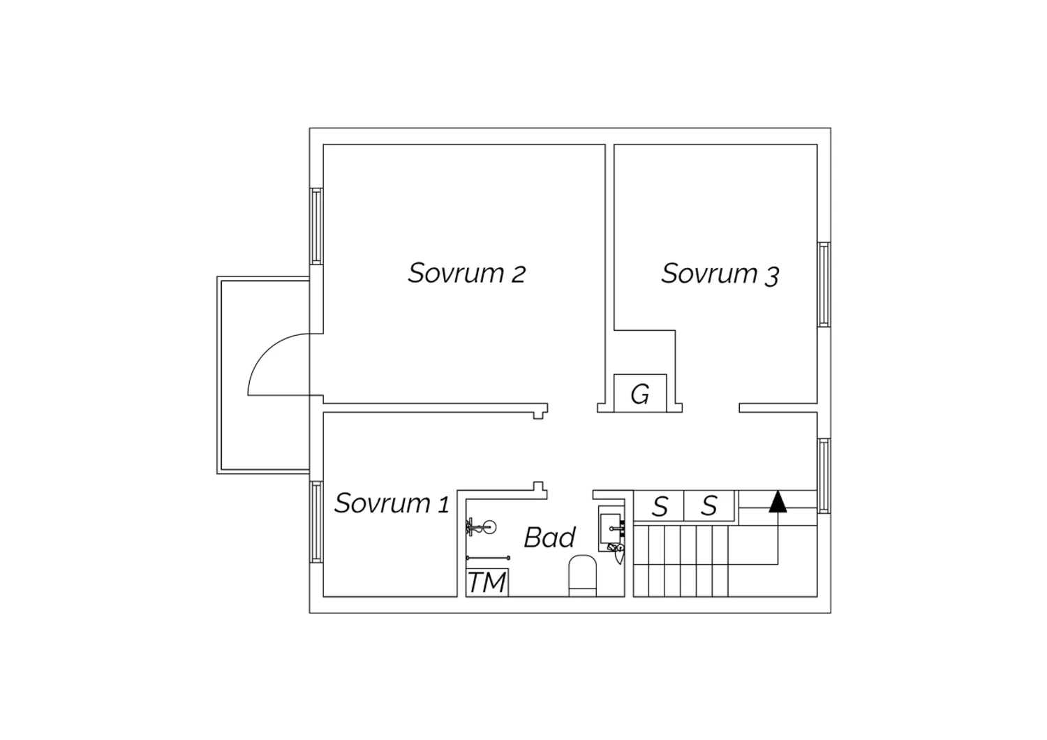 Övre plan