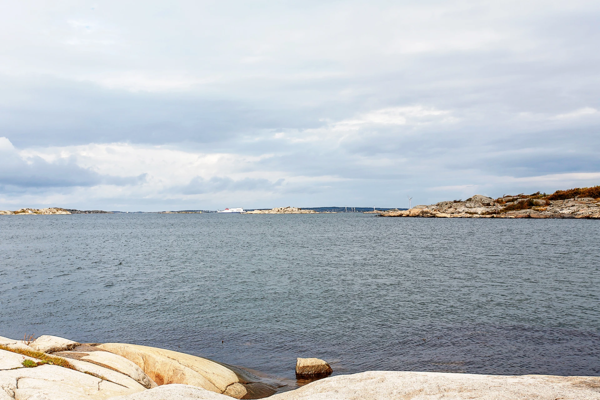 Härliga badplatser i Fiskebäck!