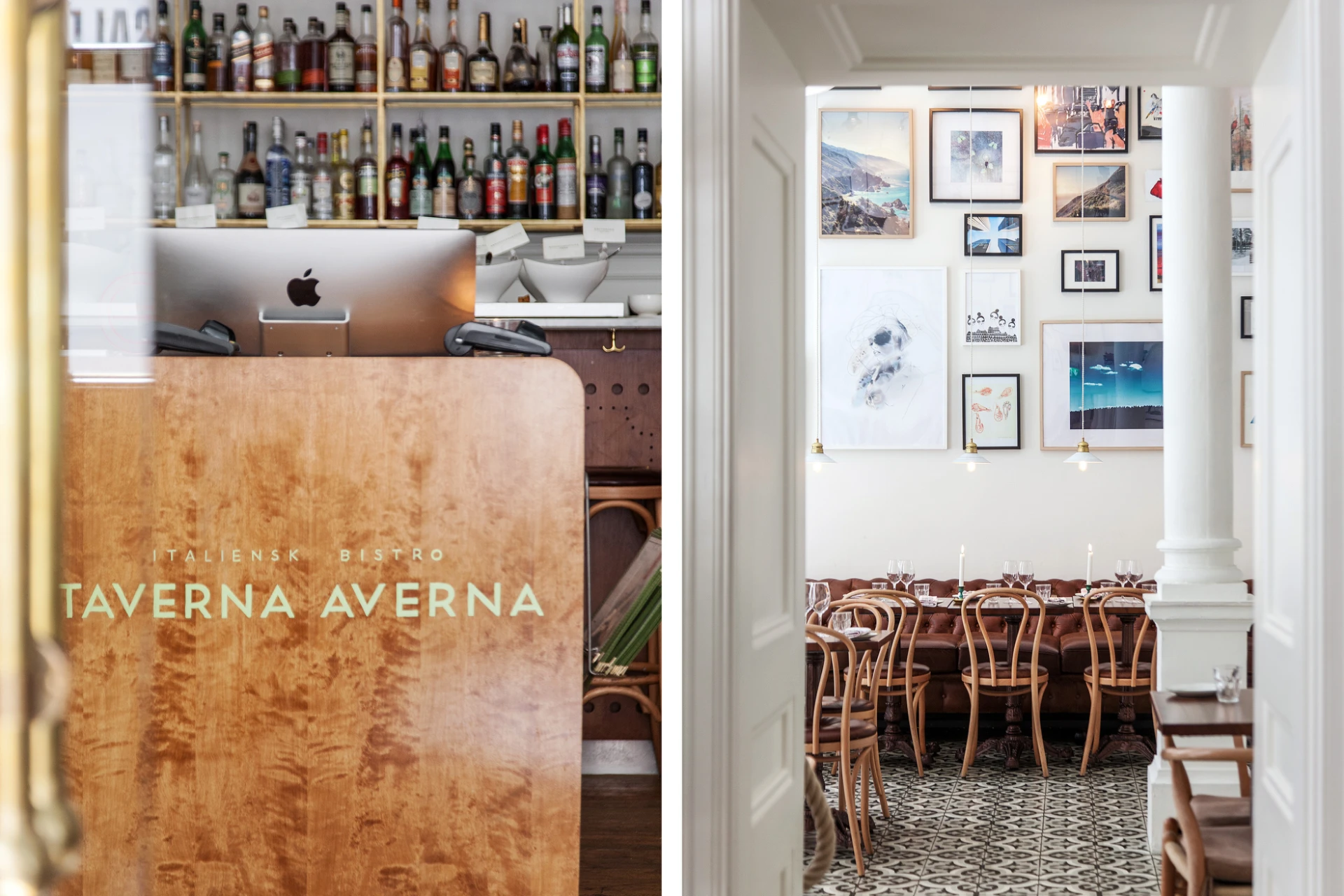 Trevliga restaurangen Taverna Averna på Tredje Långgatan