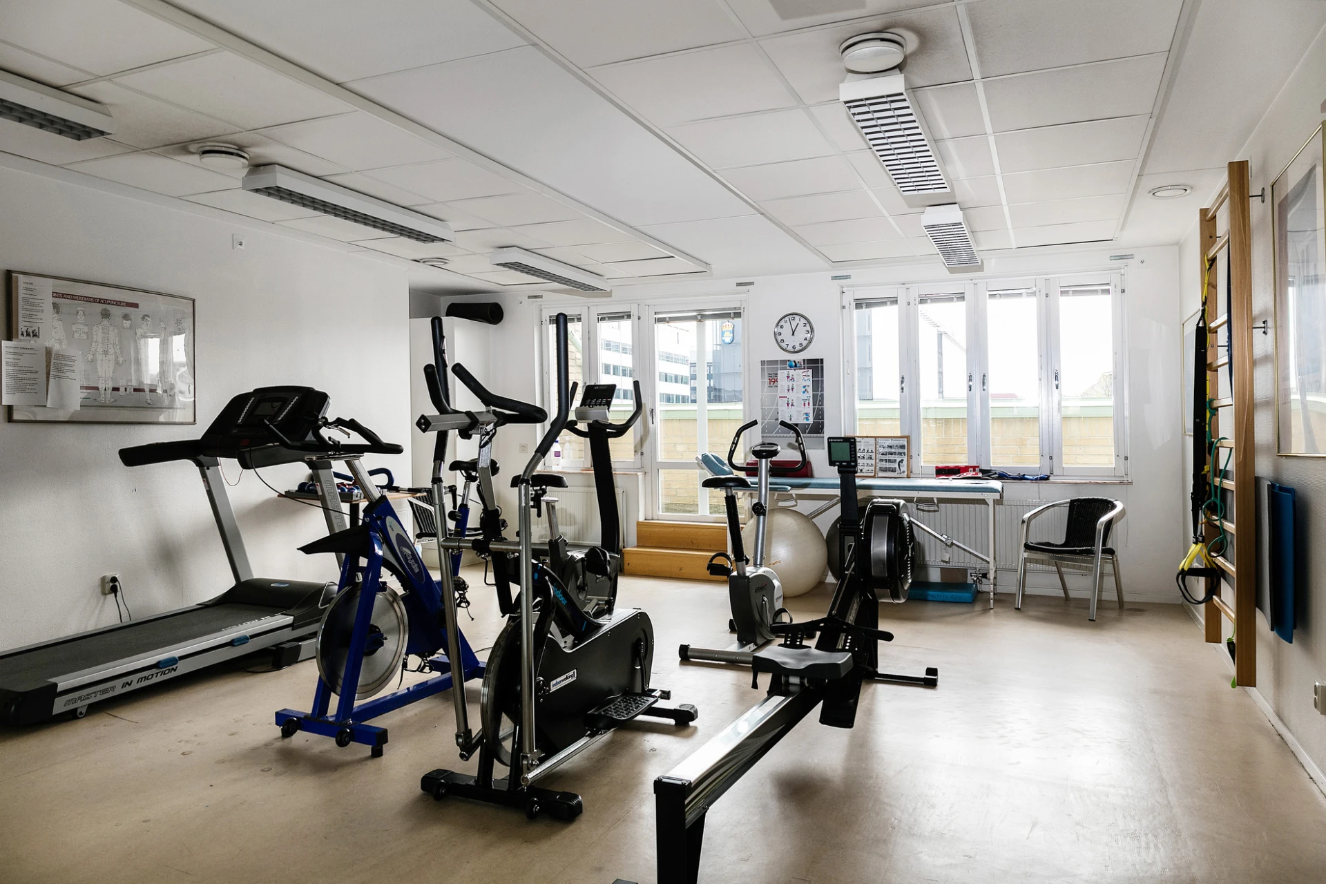 Gemensamt gym i föreningen