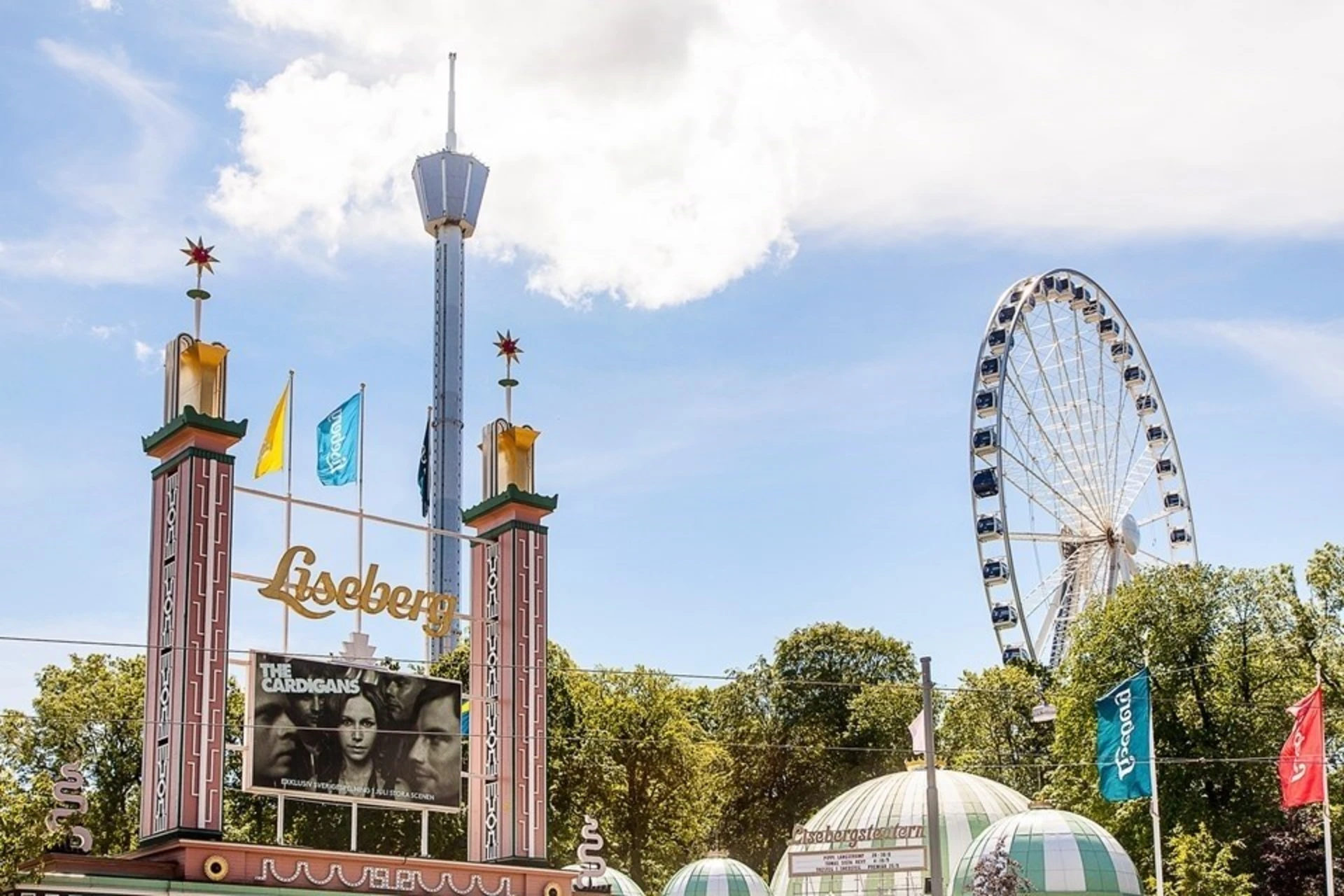 Liseberg på gångavstånd