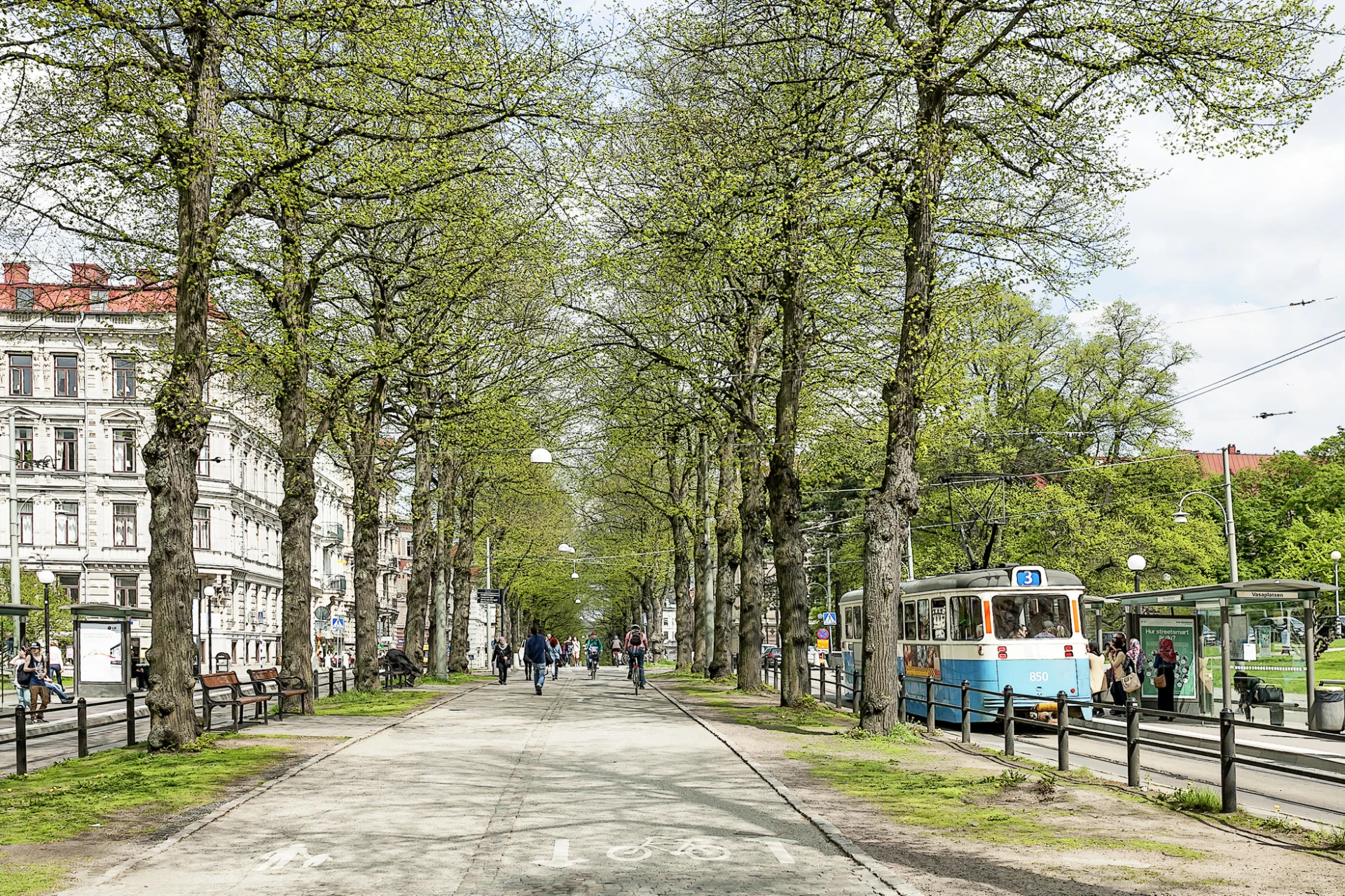 Perfekta kommunikationer från Vasaplatsen