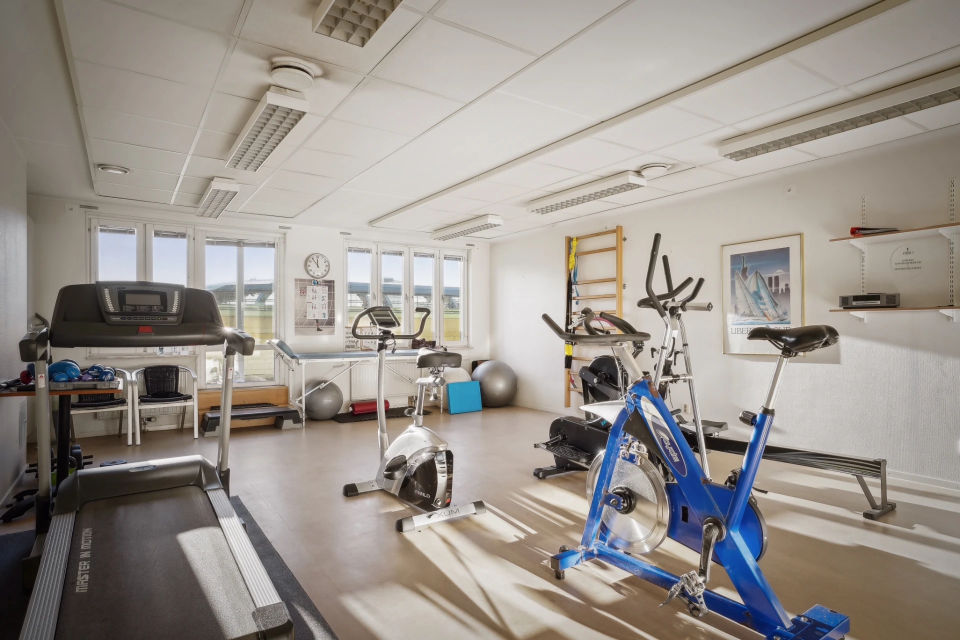 Föreningens gemensamma gym