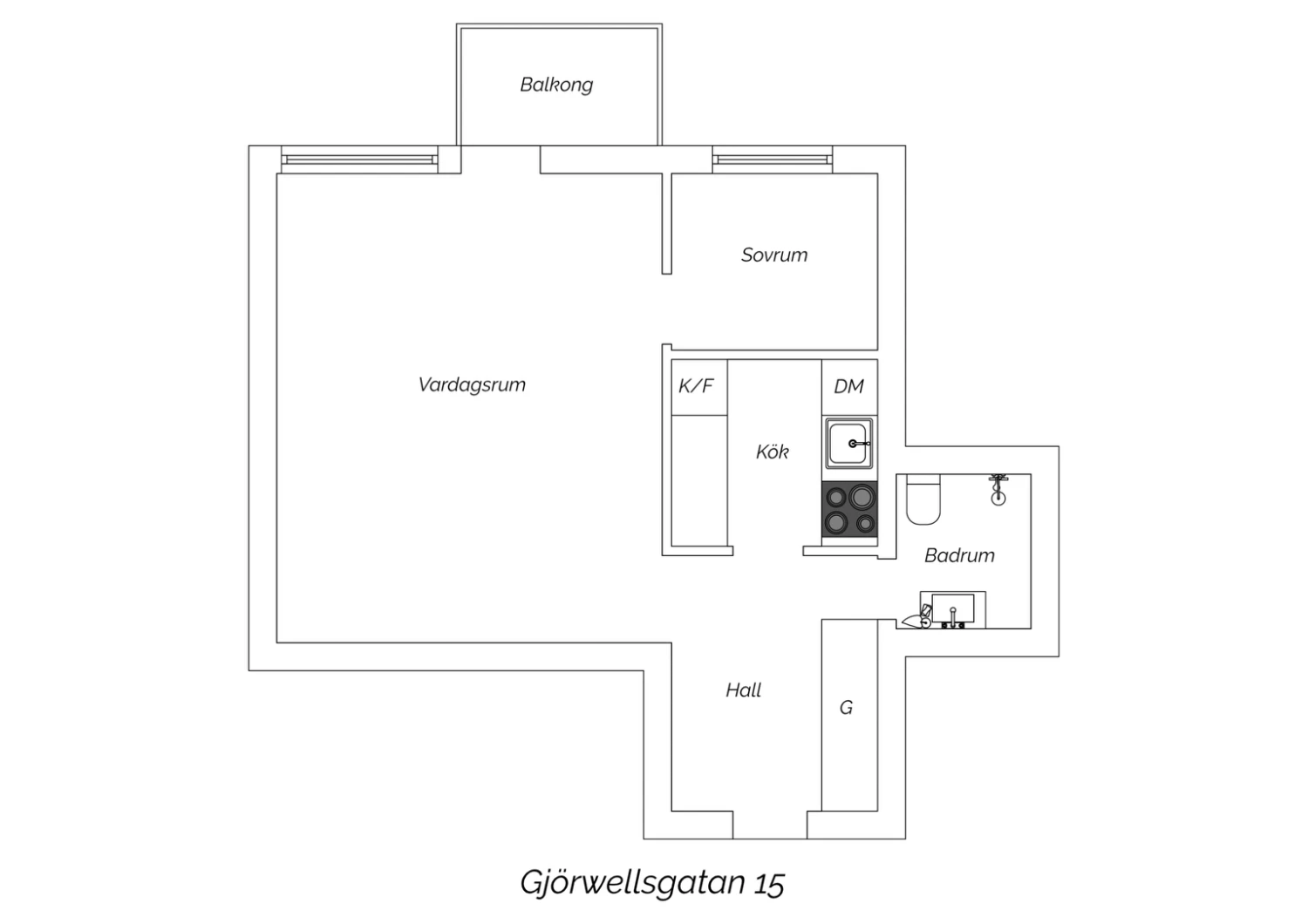 Alternativ planlösning