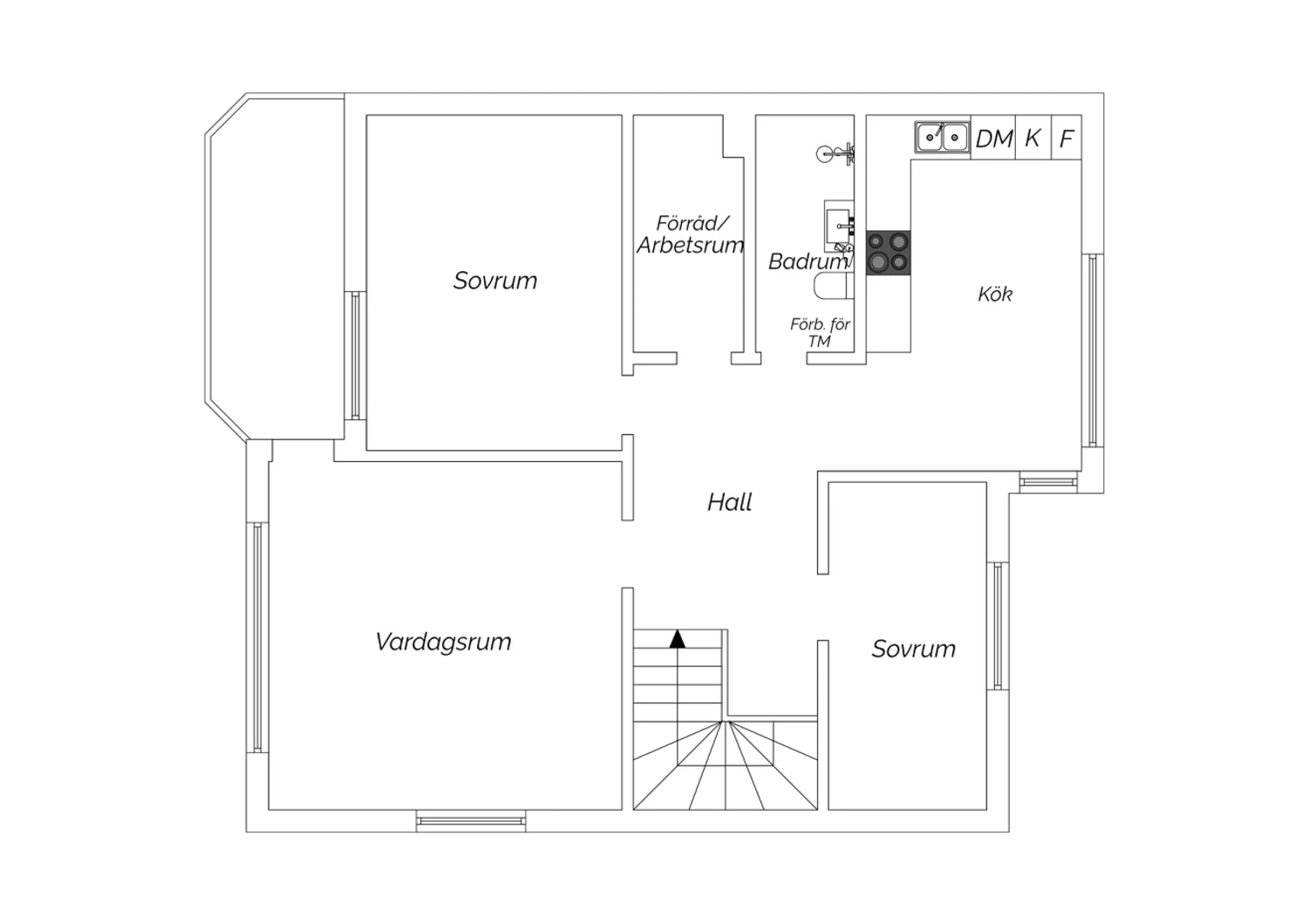 Övre plan