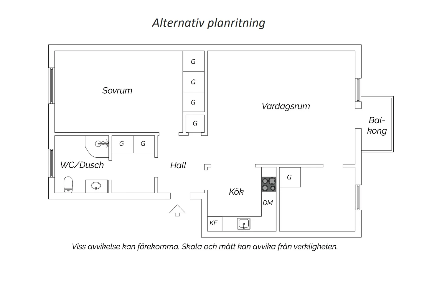 Alternativ planritning