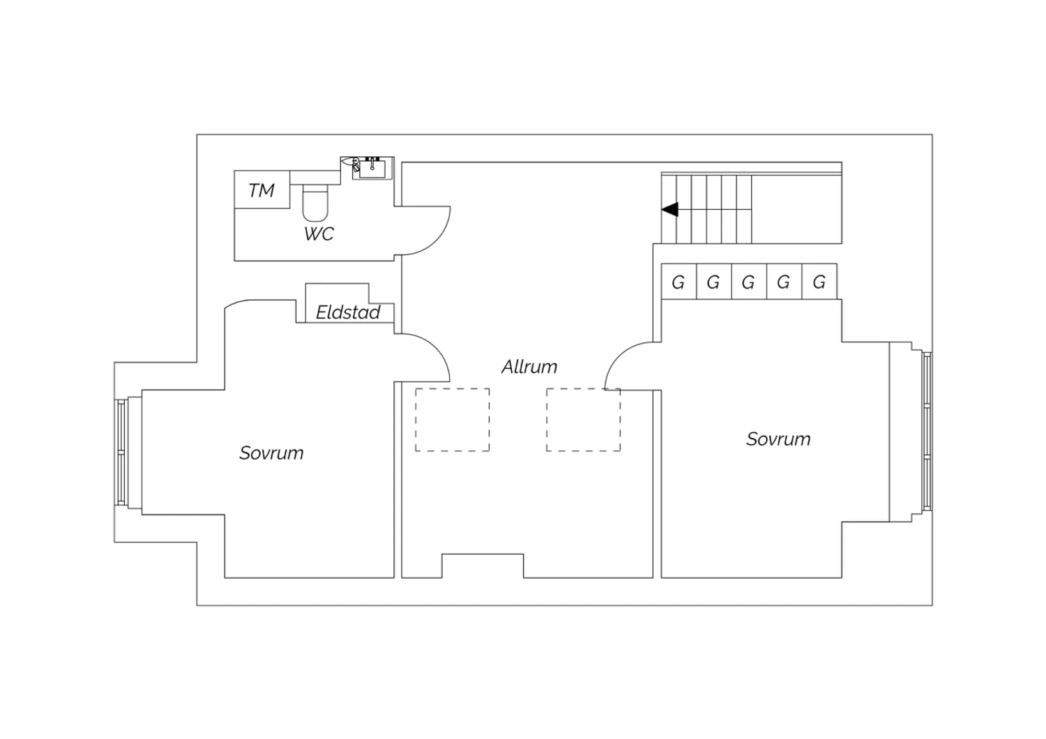 Övre plan