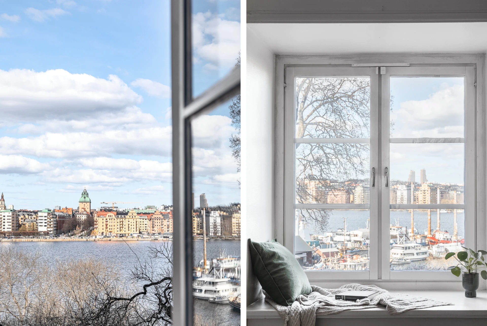 Magnifik utsikt över Riddarfjärden