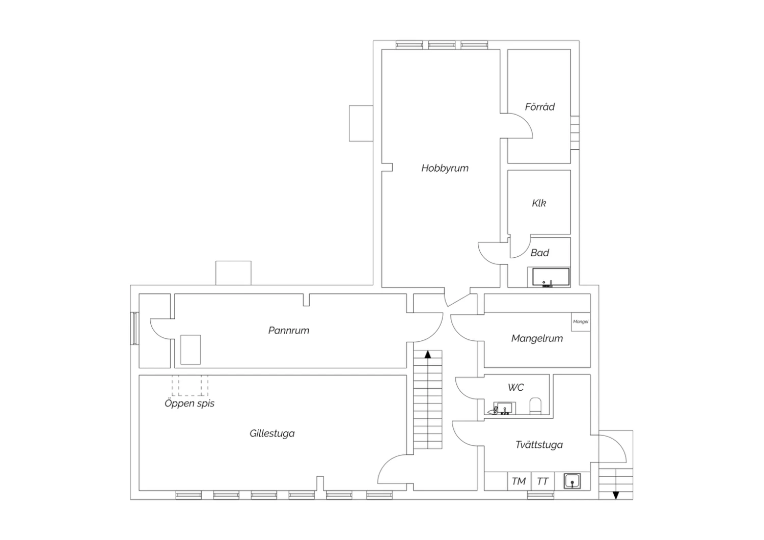 Källarplan