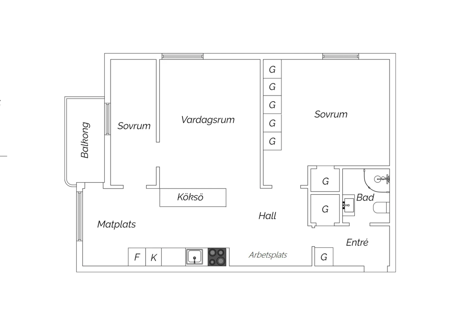 Alternativ planlösning