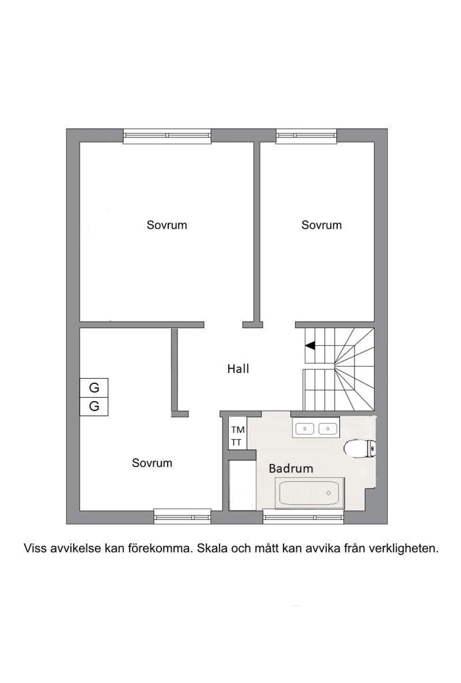 plan övre