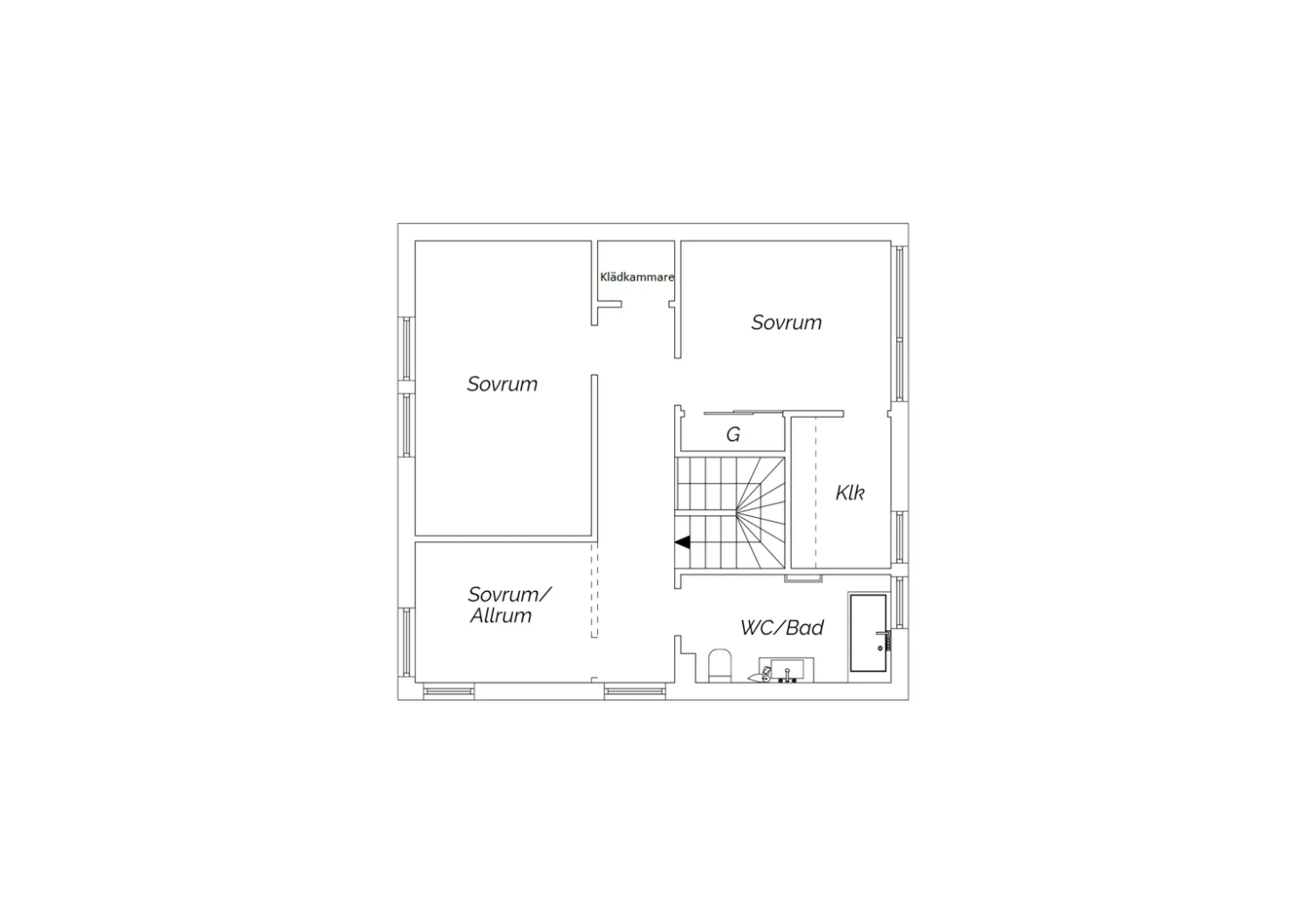 Övre plan