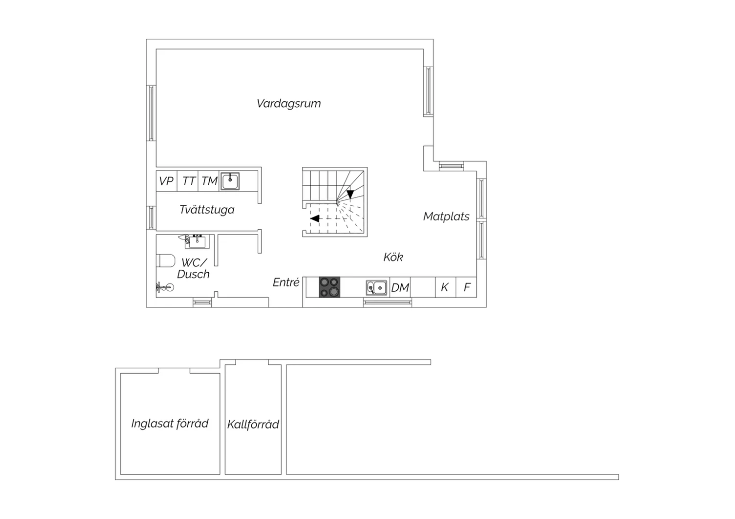 Nedre plan