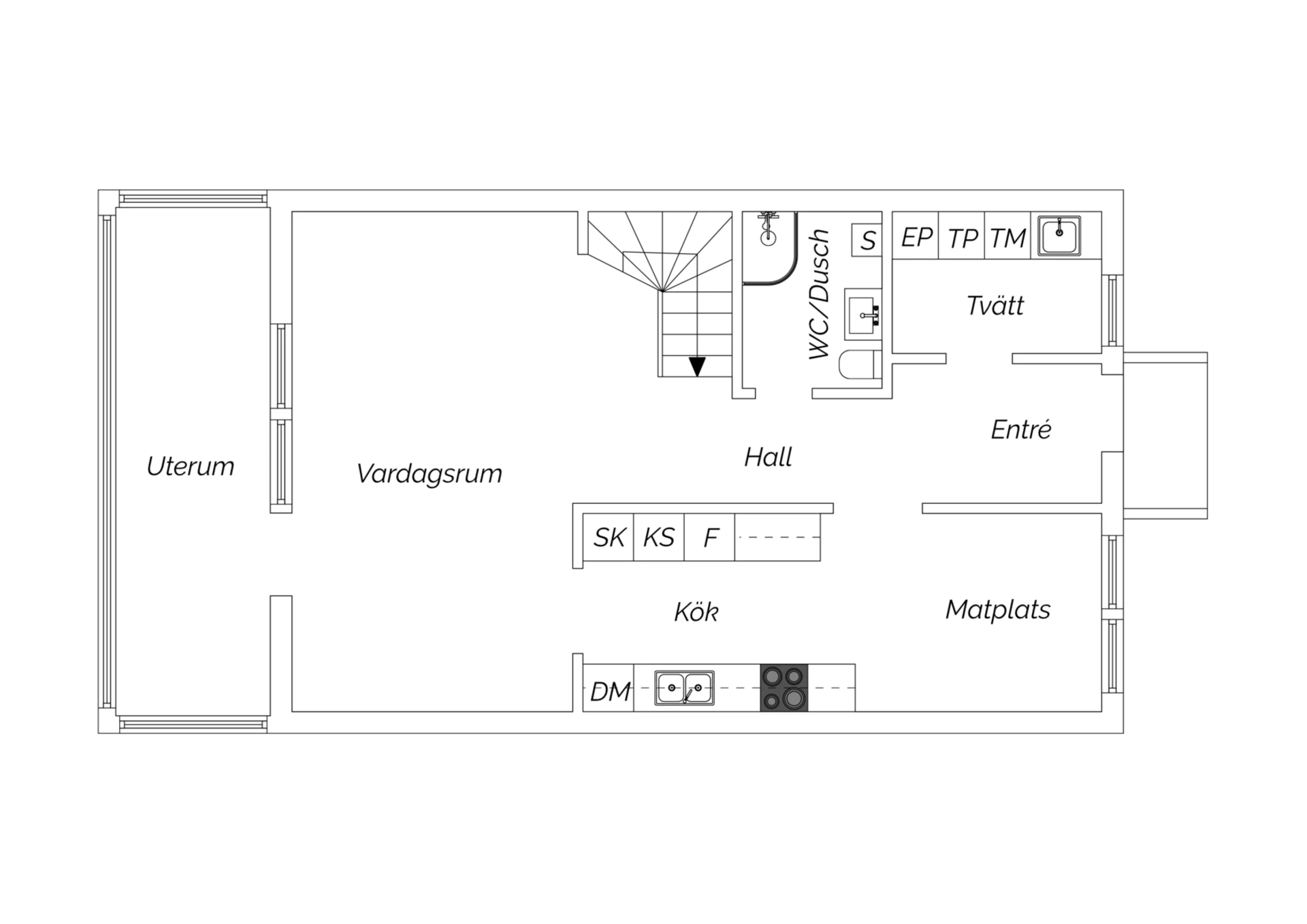 Nedre plan