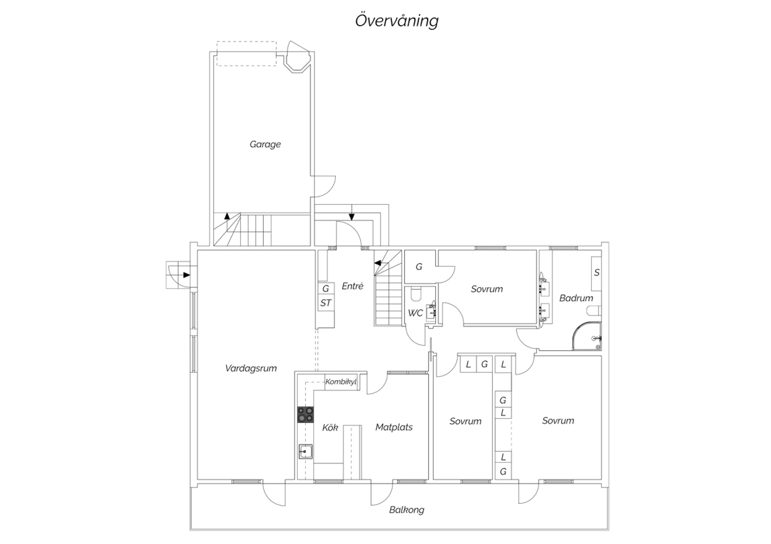 Övre plan
