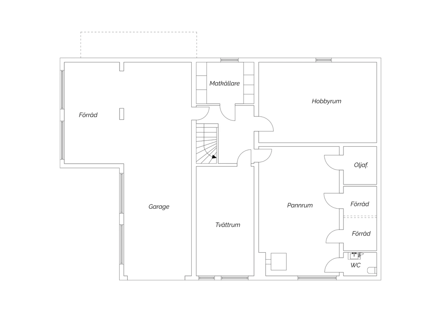 Källarplan