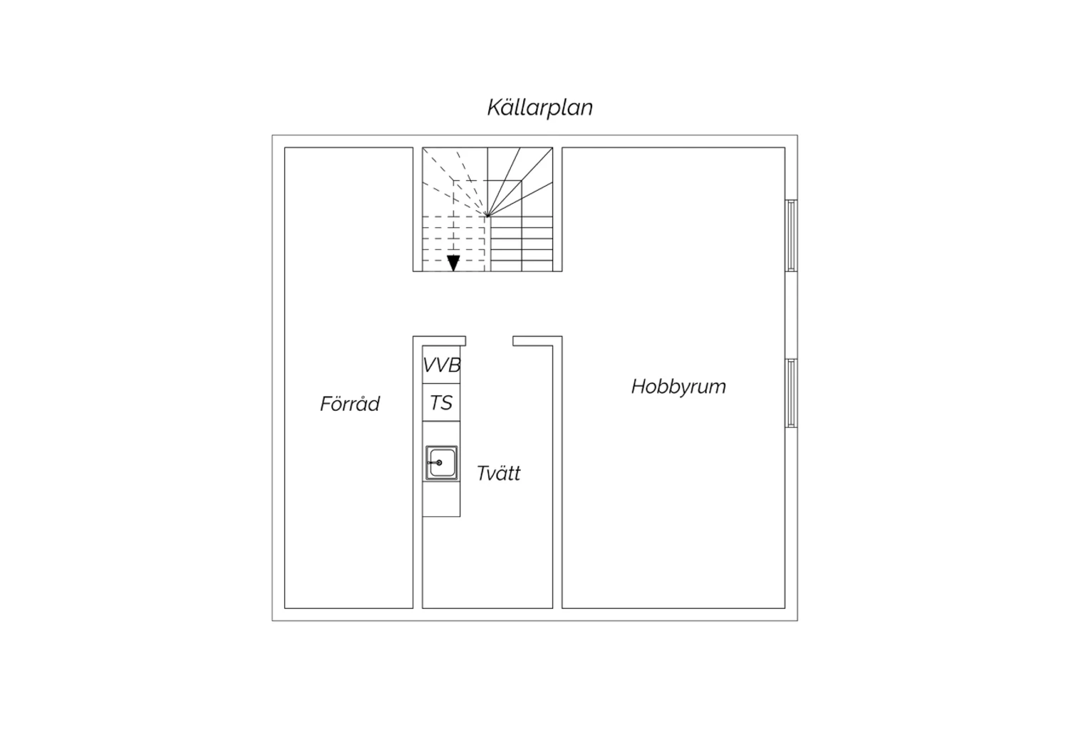 Källarplan