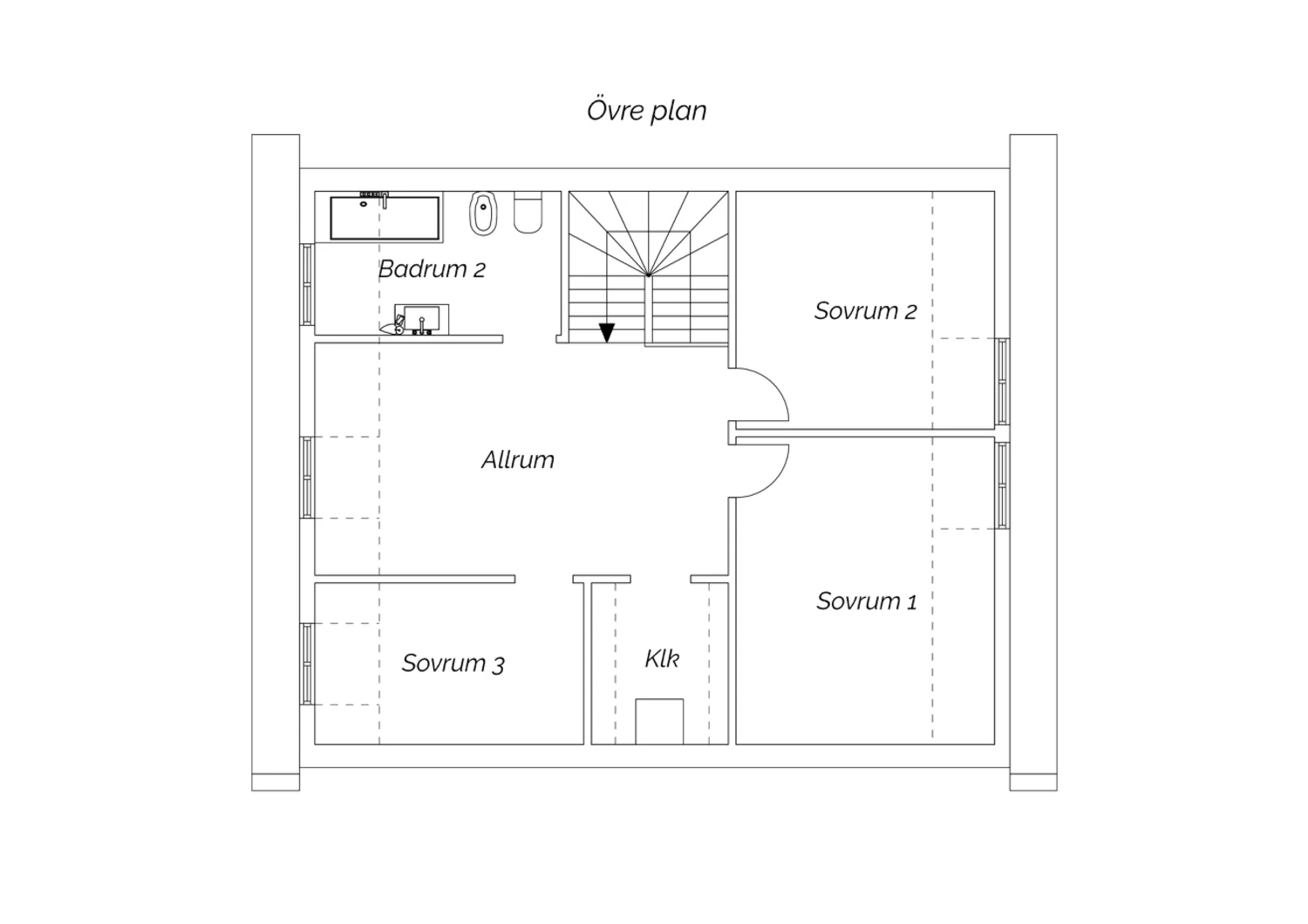 Övre plan