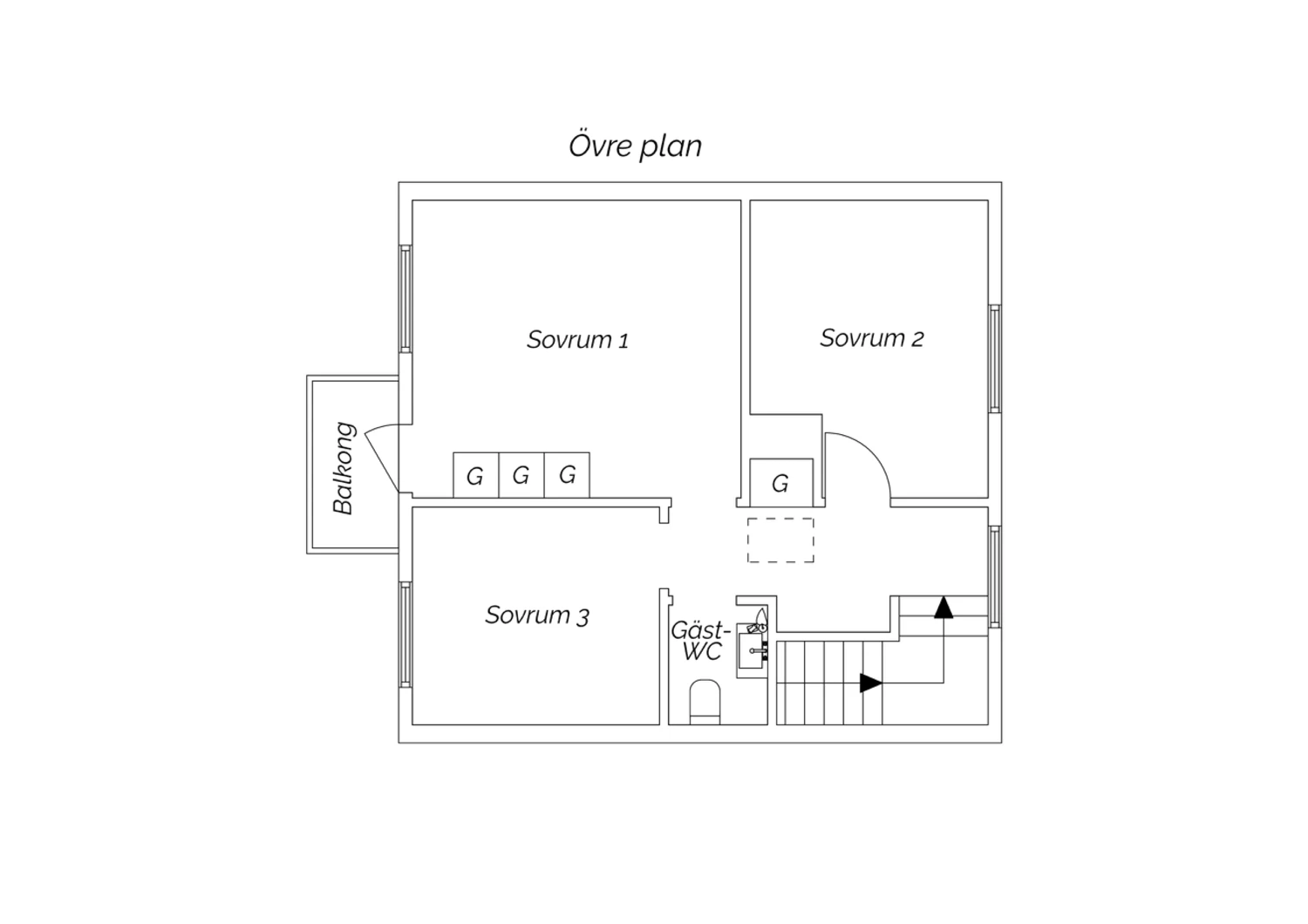 Övre plan