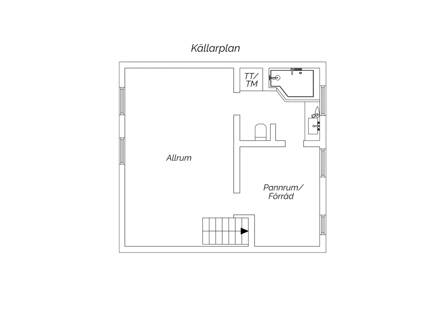 Källarplan