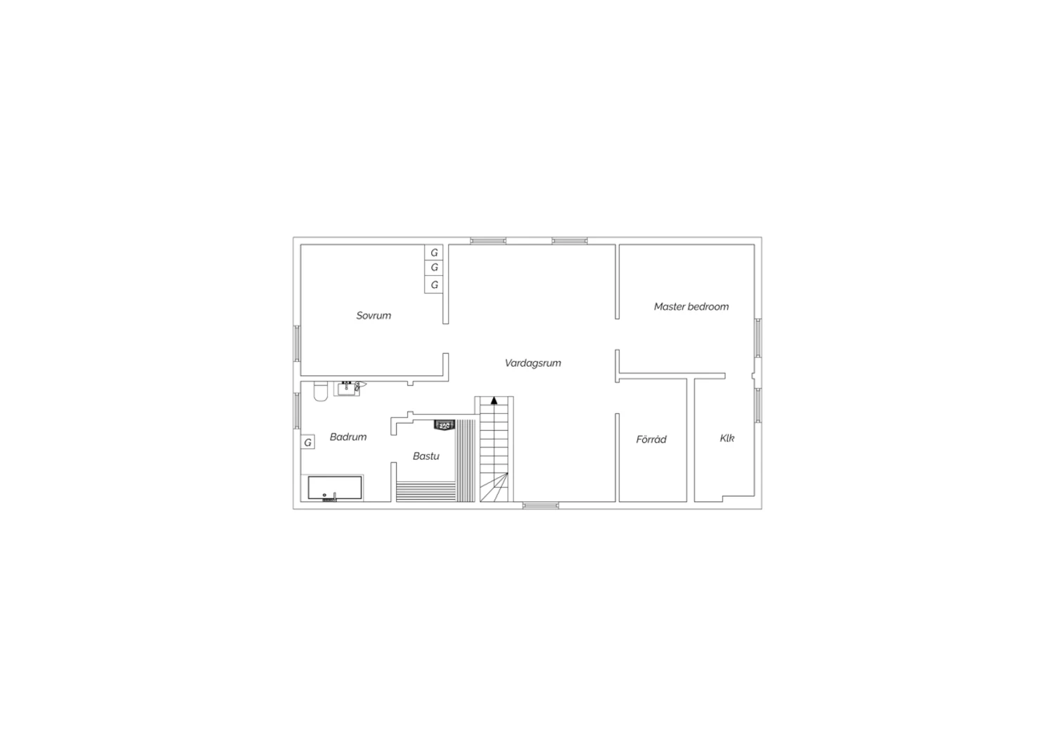 Övre plan