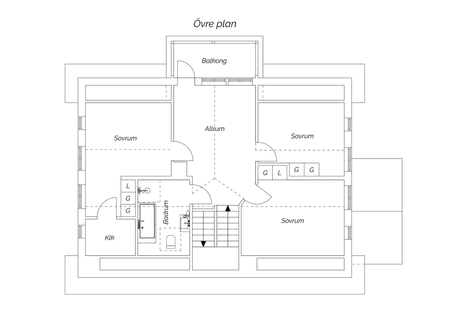 Övre plan