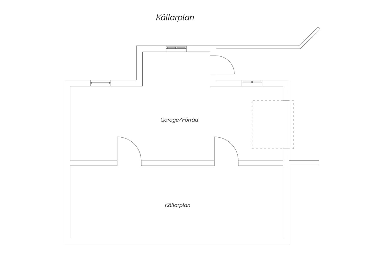 Källarplan