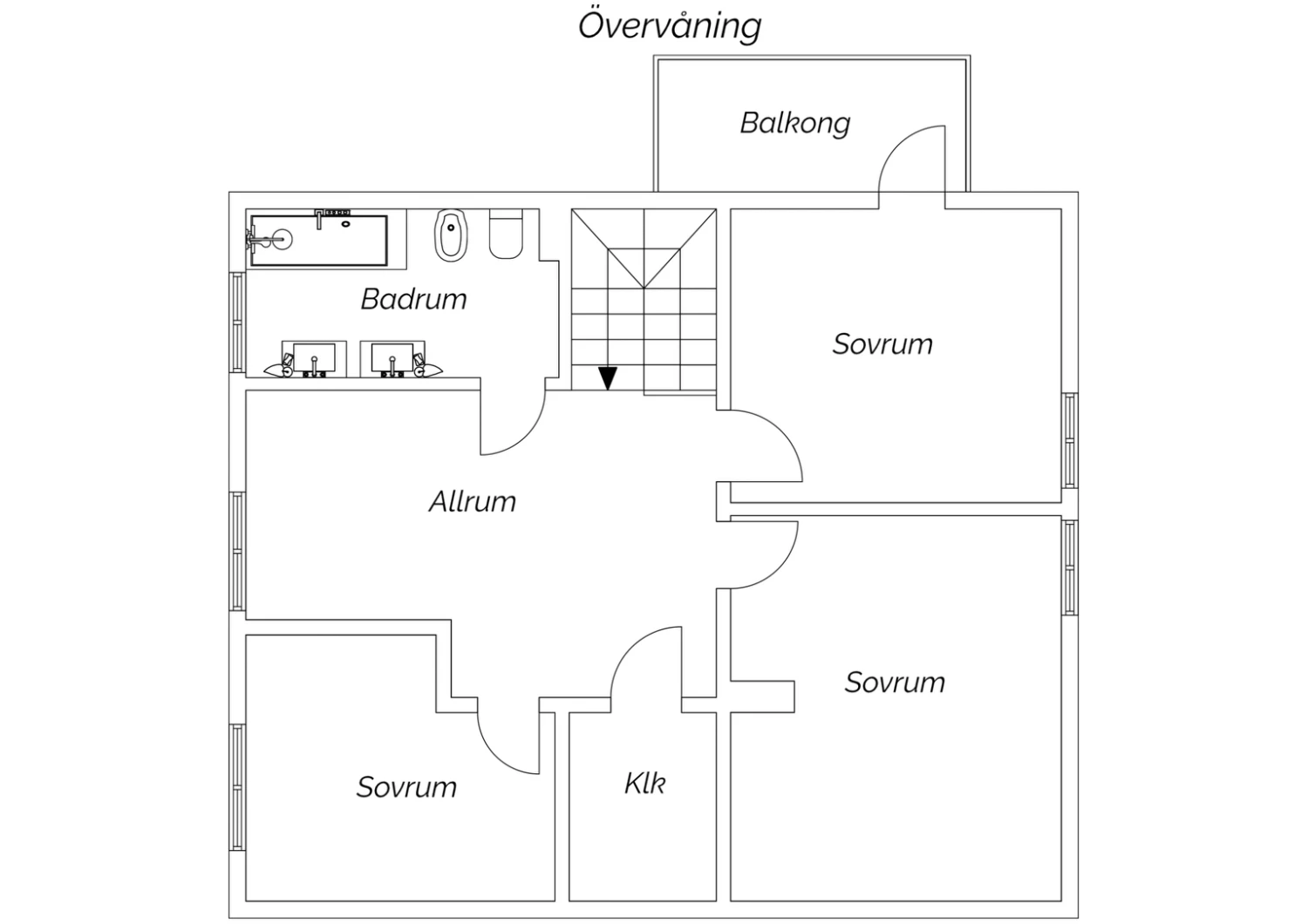 Övre plan