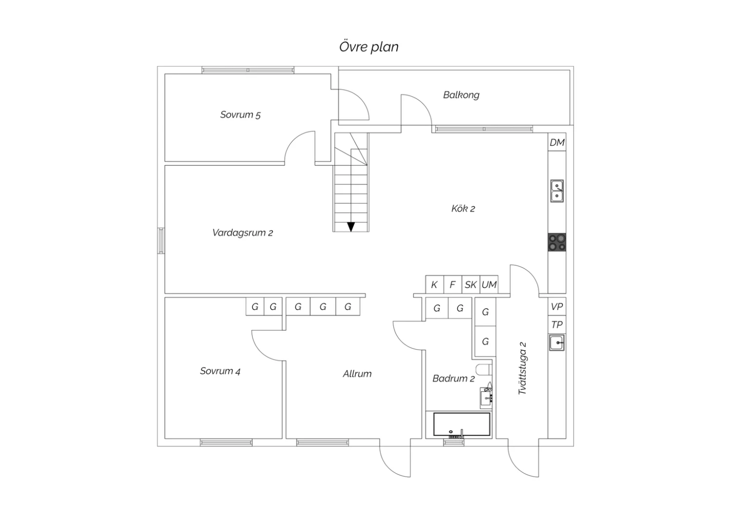 Nuvarande planlösning