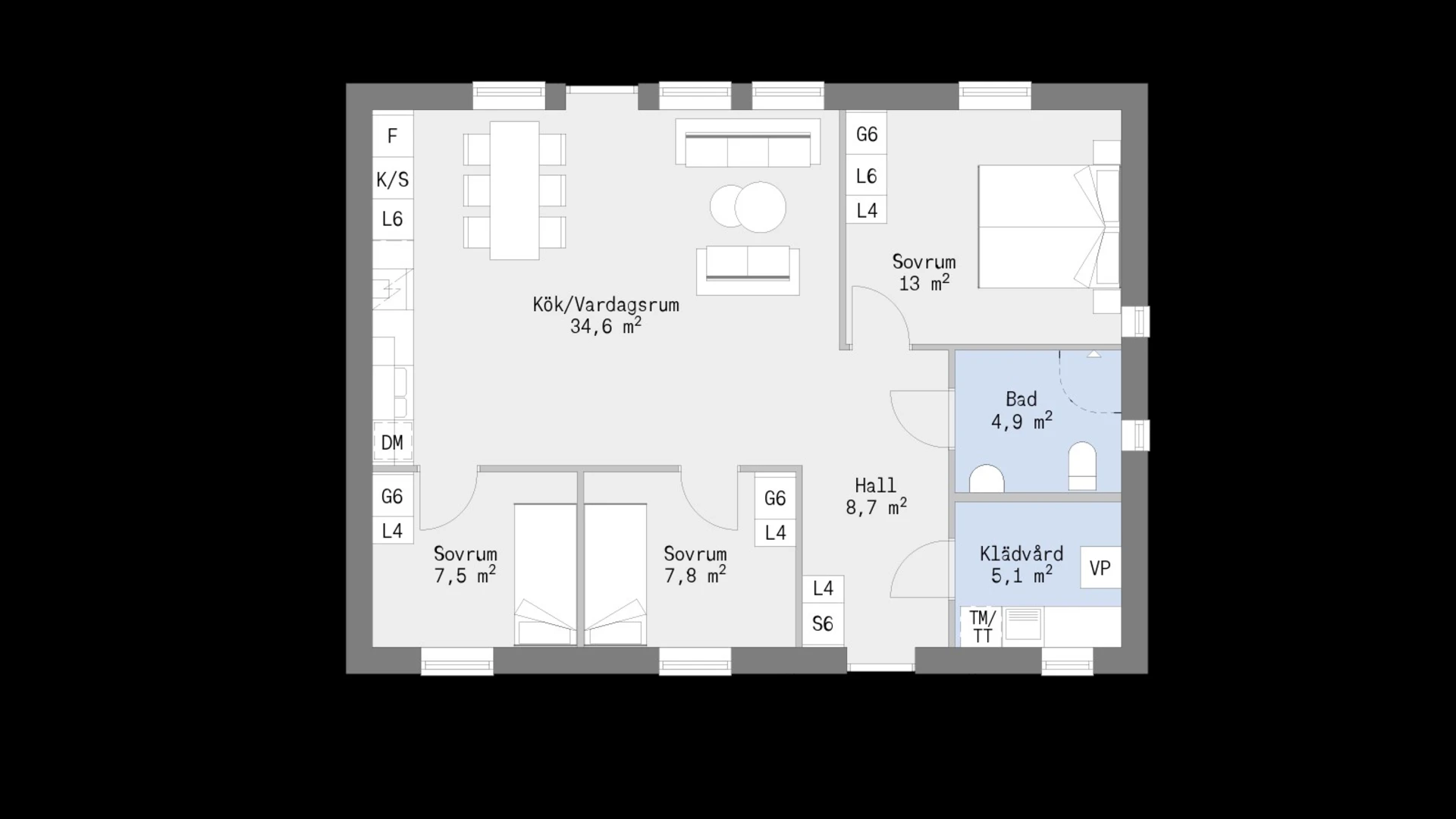 Planlösning