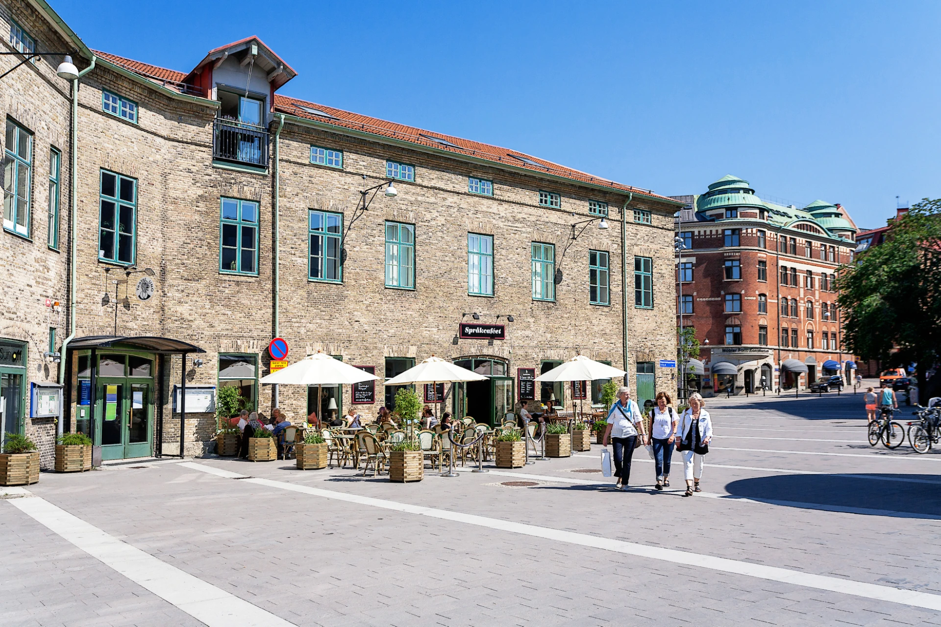 Populär stadsdel med ett spännande utbud