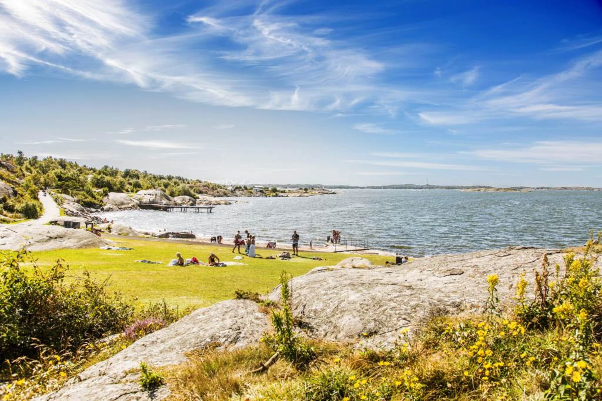 Nära till flera fina badplatser