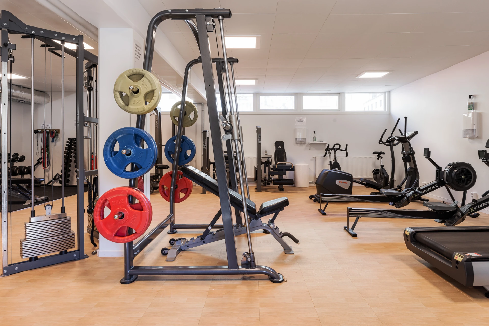 Föreningens gemensamma gym