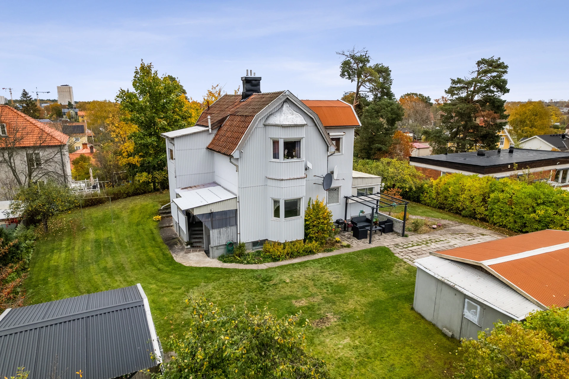 Fasad mot sydväst