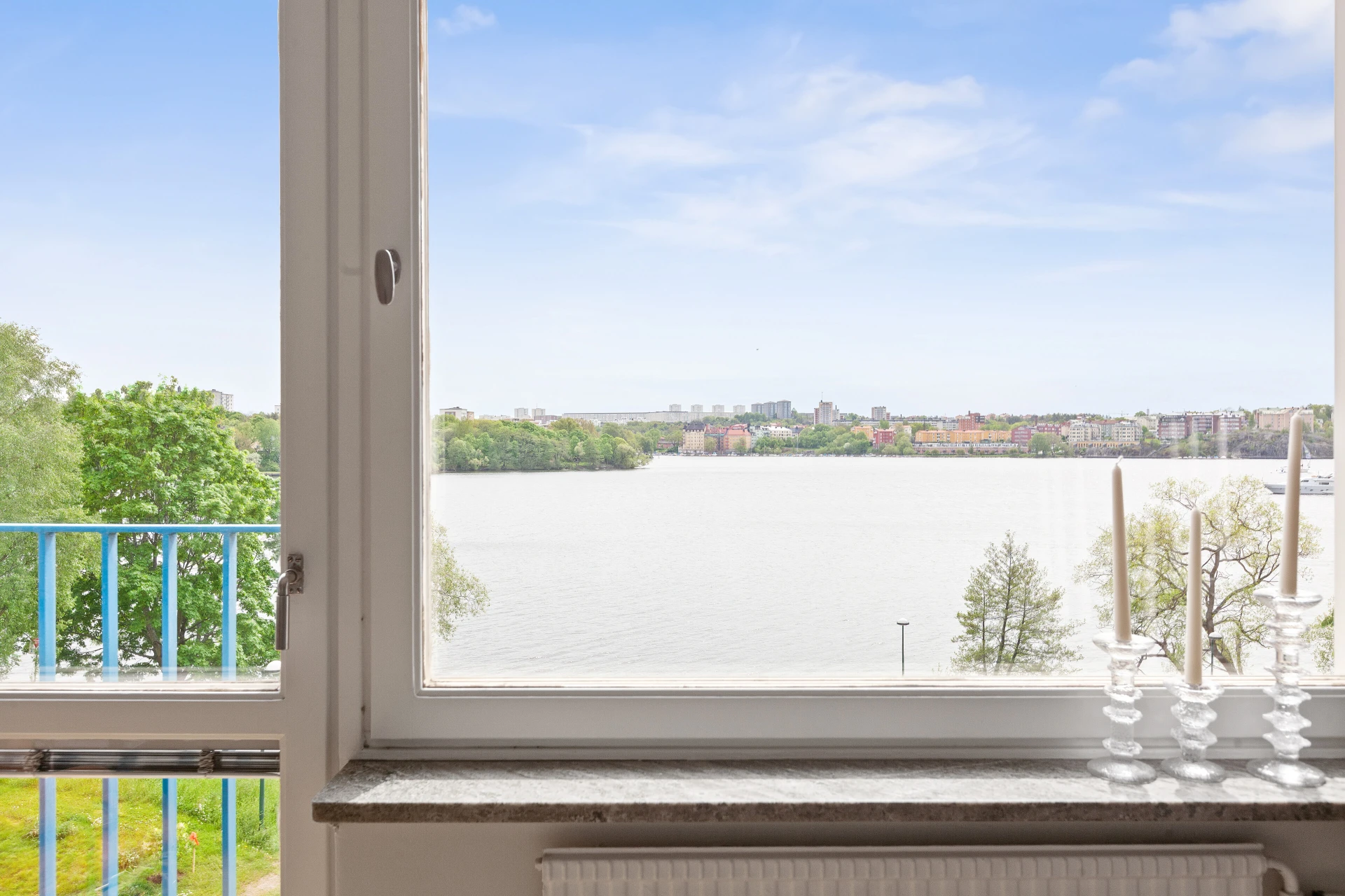 Magnifik sjöutsikt